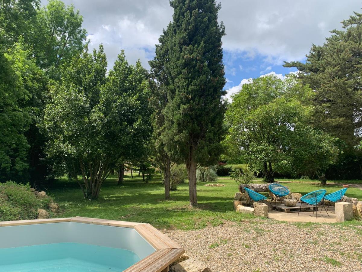 Maison Papillon Gite De Ressourcement Lusignan-Petit Exterior foto